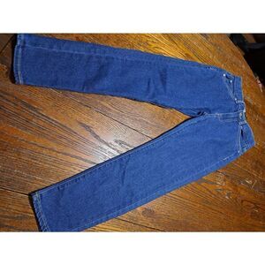 Girls Size 12 Silver Tab Levis Mini Mom Adjustable Waist Denim Blue Jeans